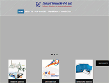 Tablet Screenshot of chirayil.com